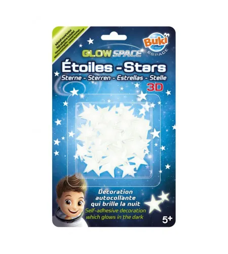 3D-tähed, Buki, sära pimedas