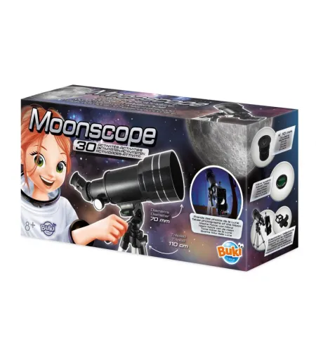 Telskopas vaikams Buki 30 veiklų