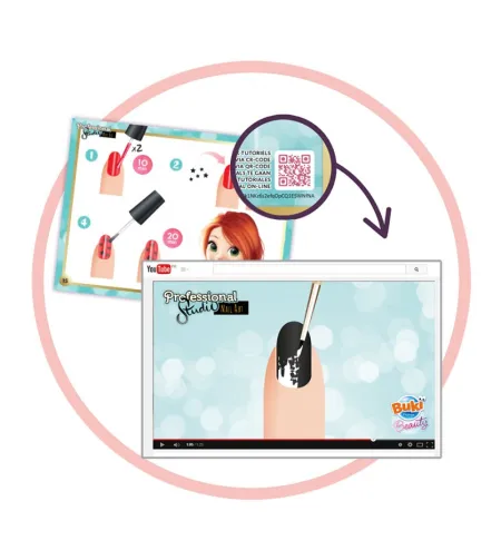 Manikiuro rinkinys Nagų dailė Buki