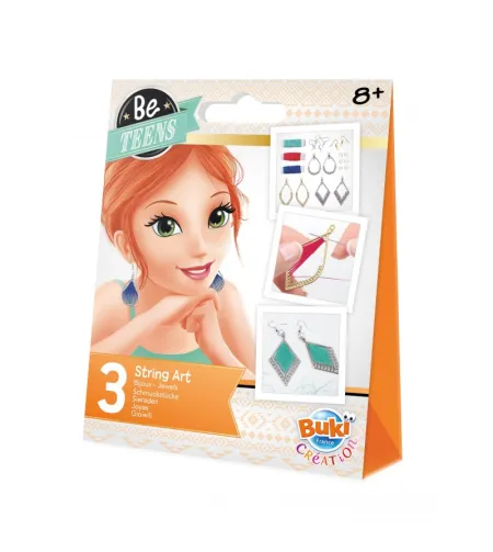 String Art: 3 papuošalai, Buki