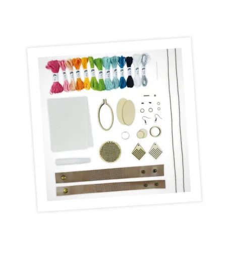 Siuvinėti papuošalai, Buki