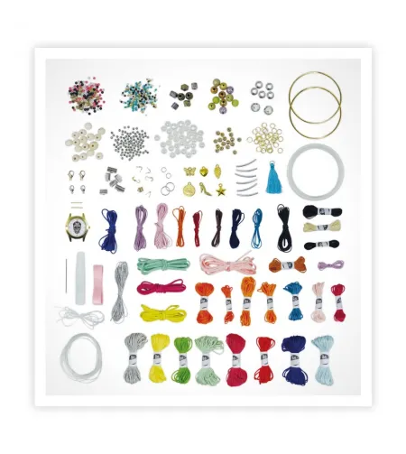 Большой набор для плетения браслетов, Buki