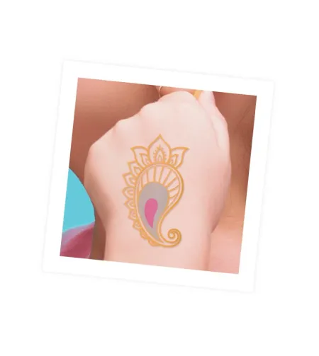 75 nuplaunamos tatuiruotės - Metalic, Buki