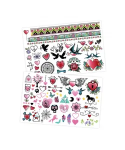 75 nomazgājami tetovējumi - Krāsaini, Buki