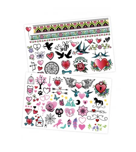 75 nomazgājami tetovējumi - Krāsaini, Buki