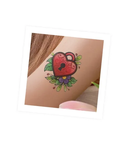 75 nomazgājami tetovējumi - Krāsaini, Buki