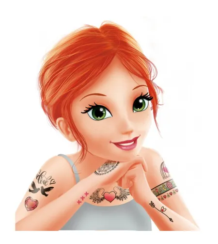 75 nomazgājami tetovējumi - Krāsaini, Buki