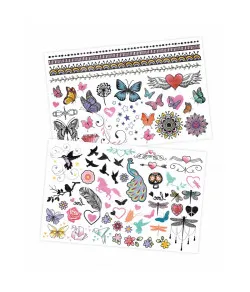 75 nuplaunamos tatuiruotės - Blizgučiai, Buki