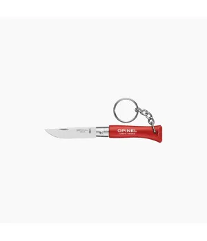 Knife, Opinel, Keychain N&deg;04 Red