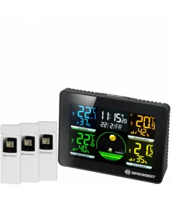 BRESSER Quadro NLX - Thermo-/Hygrometer with 3 outdoor sensors
