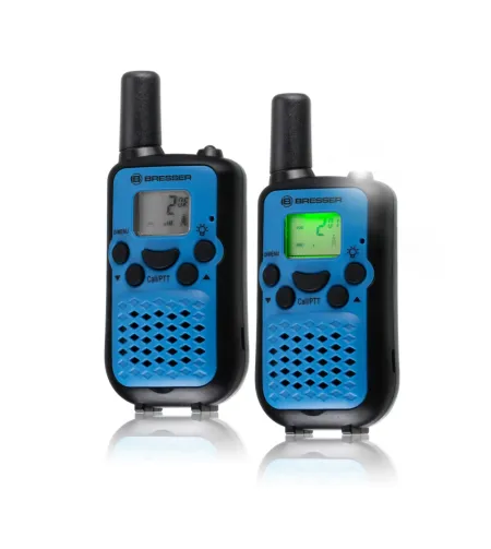 BRESSER JUNIOR 2 dalių rinkinys, nuvažiuojamas iki 6 km, mėlynas