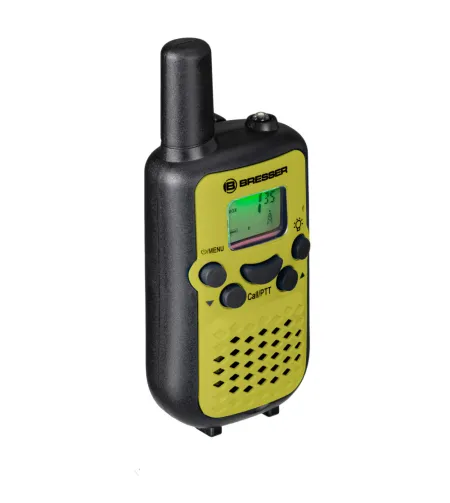 Рация, BRESSER JUNIOR Комплект из 2 предметов с радиусом действия до 6 км, зеленый лайм