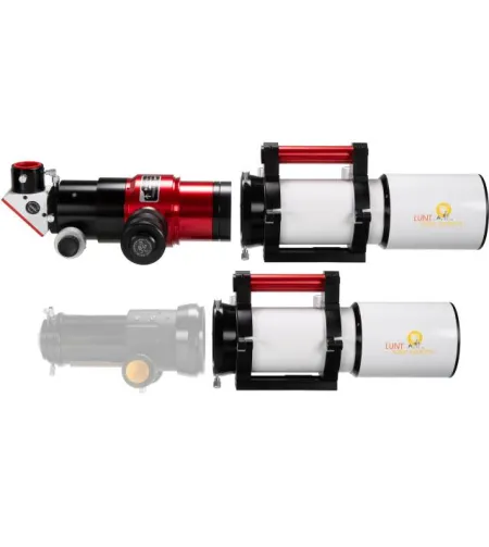 LS80MT/B1200R&P Универсальный телескоп APO для Солнца + ночного неба, LUNT