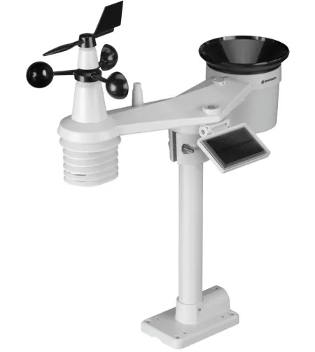 Profesionali BRESSER 7 viename „Wi-Fi&ldquo; meteorologinė stotelė su šviesos intensyvumo ir UV