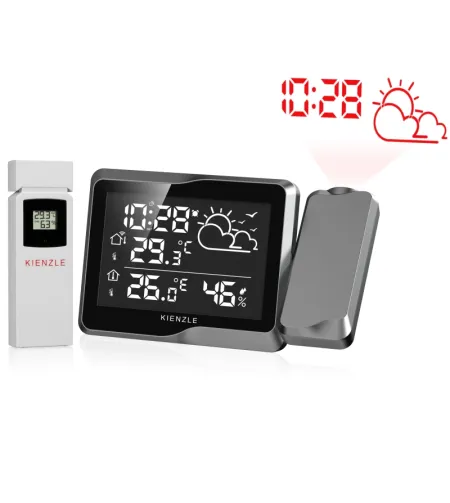 KIENZLE Home Weather Station with Projection