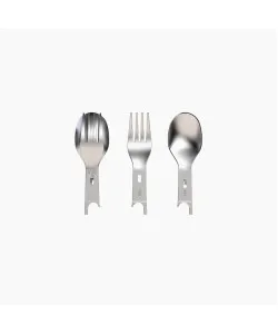 Picnic set - fork and spoon for knife Nr. 8, Opinel