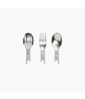 Picnic set - fork and spoon for knife Nr. 8, Opinel