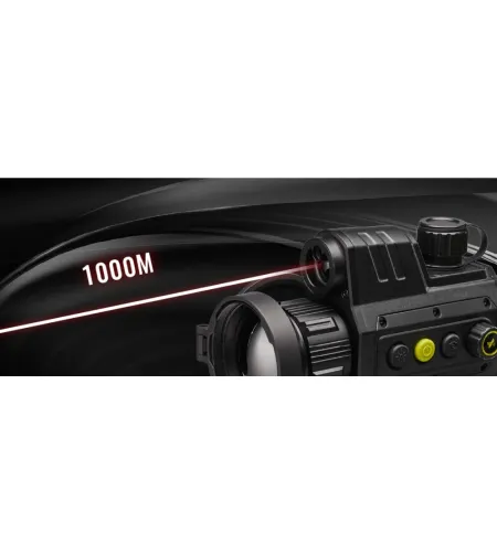 PIXFRA CHIRON C435LRF 384x288 35mm 1x-8x 50Hz Wi-Fi Thermal Imaging Riflescope