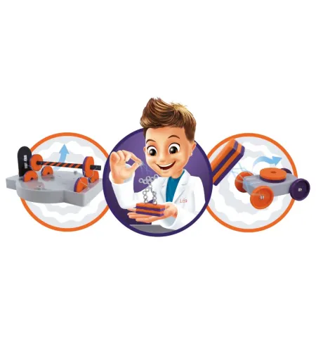 Buki mini laboratorija su magnetais