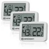 BRESSER Tempy Thermo-Hygrometer 3-piece Set
