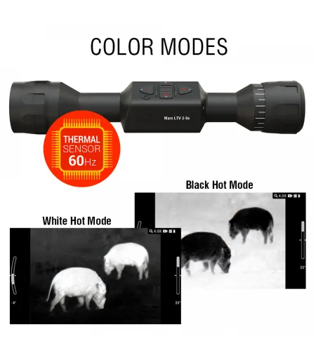 Thermal Scope ATN MARS LTV 320 3-9X 19 mm 320x240 px / 12 μm