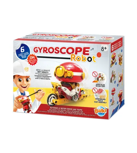 Gyroscope Robotas, Buki