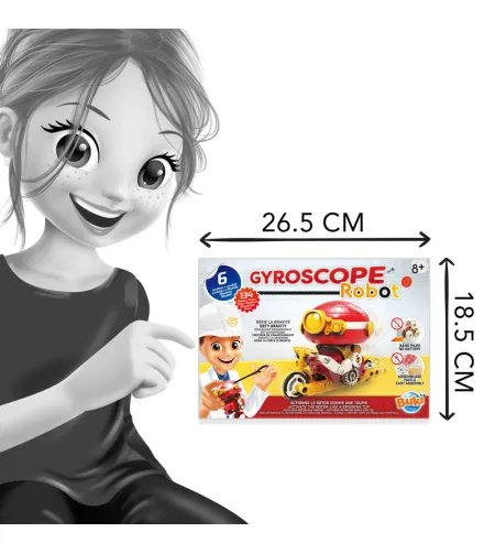 Gyroscope Robotas, Buki