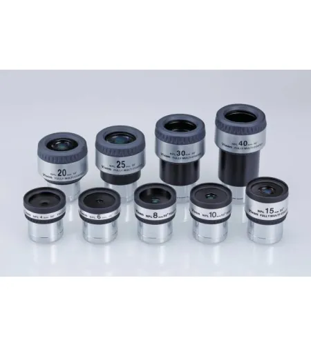 Vixen NPL 4,0 mm 4 elementu Plossl okulārs 1,25 collu