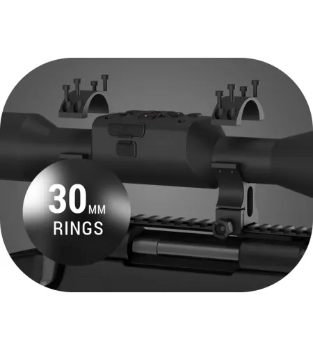 MARS 5 LRF 320 3-12X 12 MICRON Smart HD Thermal Rifle Scope ATN