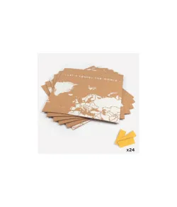 Dėlionės žemėlapis XL – baltas Miss Wood