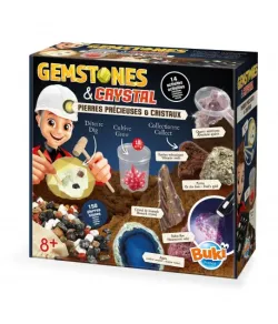 Eksperimentų rinkinys BUKI brangakmeniai ir mineralai