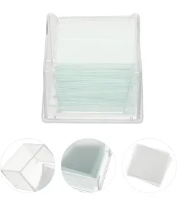 100 pcs microscopic cover slides 20x20 mm