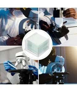 100 pcs microscopic cover slides 20x20 mm