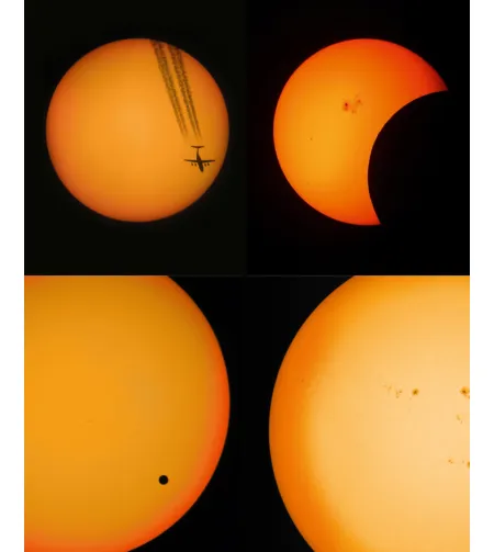 Saules filtrs Explore Scientific Solarix A4