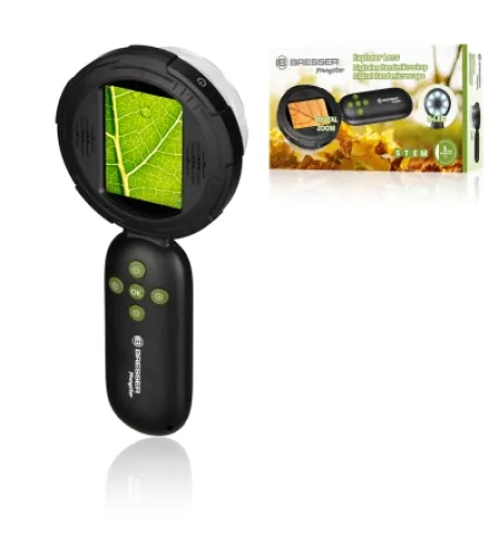 BRESSER YOUNGSTER Explorer objektīva digitālais rokas mikroskops bērniem