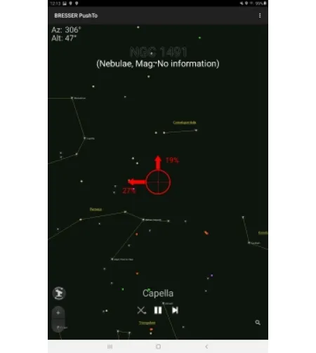 BRESSER PushTo NT-76/350 išmanusis teleskopas