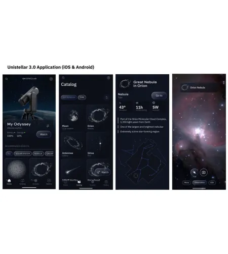 Unistellar išmanusis teleskopas N 85/320 Odyssey