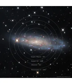 Omegon&ldquo; 1,25 colio 32 mm itin plonas okuliaras