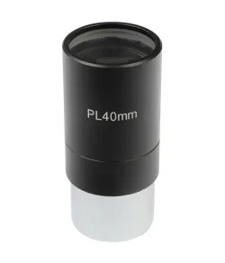 Orbinar Plossl 40 mm teleskopa okulārs, 31,7 mm (1,25 collu) 4 elementu lēcu sistēma
