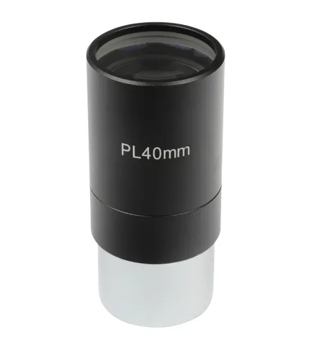 Orbinar Plossl 40 mm teleskopa okulārs, 31,7 mm (1,25 collu) 4 elementu lēcu sistēma