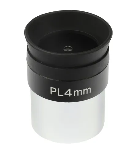 Orbinar Plossl 4 mm teleskopa okulārs, 31,7 mm (1,25 collu) 4 elementu lēcu sistēma
