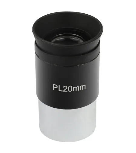 Orbinar Plossl 20 mm teleskopa okulārs, 31,7 mm (1,25 collu) 4 elementu lēcu sistēma