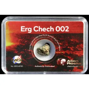 Svešzemju iežu meteorīti Erg Chech 002 0,7–0,99 grami