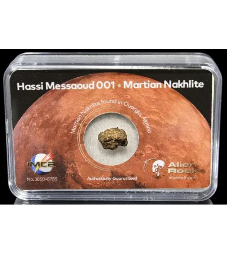 Alien Rocks Hassi Messaoud meteorīti < 0,1 grami
