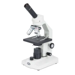 Motic mikroskops SFC-100 FLED mono DIN ahromatisks 40x-400x LED ar baterijām