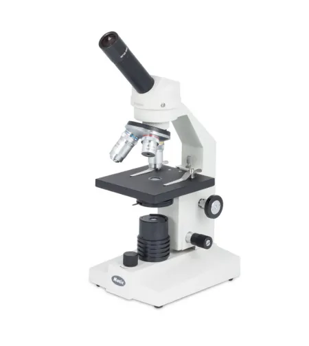 Motic mikroskopas SFC-100 FLED mono DIN achromatinis 40x-400x LED su baterija