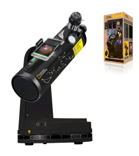 NATIONAL GEOGRAPHIC viedais teleskops PushTo NT-76/350