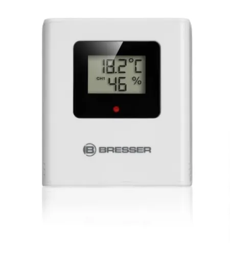 BRESSER mājas meteoroloģiskā stacija balta/pelēka