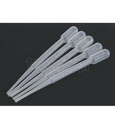 Pastēra pipete 3,0 ml, 5 gab. komplekts