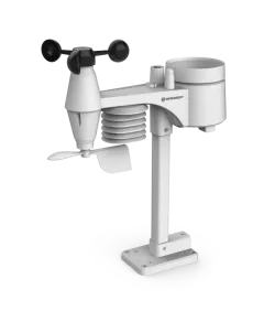 BRESSER WLAN Comfort Weather Centre with 7-in-1 professional sensor and modern colour disp